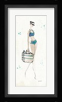 Beach Divas VI Framed Print