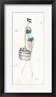 Beach Divas VI Framed Print