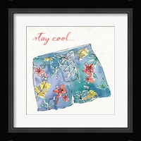 Surfs Up I Framed Print