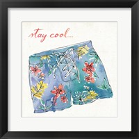 Surfs Up I Framed Print