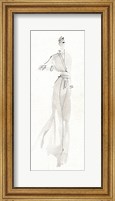 La Fashion IV Gray Fine Art Print