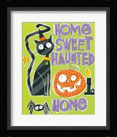 Bats and Black Cats III Framed Print