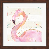 Flamingo Fever III no Words Fine Art Print