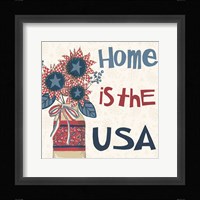 American Country III Framed Print