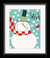 Whimsy Winterland III Framed Print