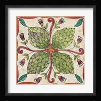 Farmers Feast Tiles III Framed Print