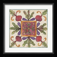 Farmers Feast Tiles II Framed Print