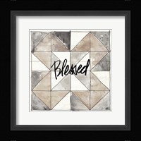 Farm Memories XIII Blessed Framed Print