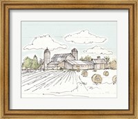 Farm Memories II Shiplap Fine Art Print