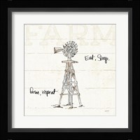 Farm Memories VI Framed Print