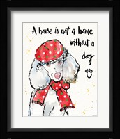 Strike a Paws III Christmas Framed Print