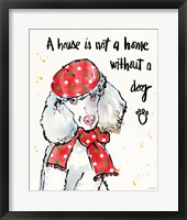 Strike a Paws III Christmas Framed Print