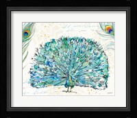 Peacock Garden IX Fine Art Print