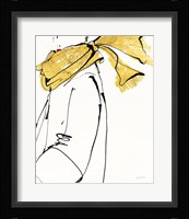Fashion Strokes II no Splatter Framed Print