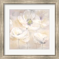 White Poppies I Fine Art Print