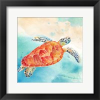 Sea Splash Sea Turtle Fine Art Print