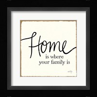 Blessings of Home II (Home) Framed Print