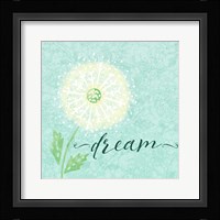 Dandelion Wishes I Framed Print