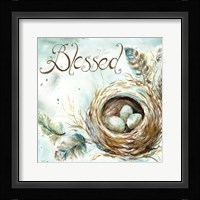 Nest Blessed Framed Print