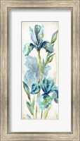 Watercolor Iris Panel REV I Fine Art Print