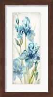 Watercolor Iris Panel REV II Fine Art Print