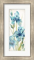 Watercolor Iris Panel REV II Fine Art Print