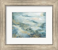 Blue Watercolor Abstract Fine Art Print