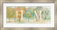 Home Rustic Landscape Sign Fine Art Print