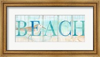 Beach Sandpiper Sign Fine Art Print