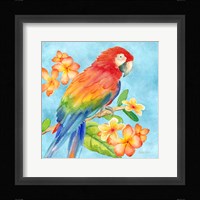 Tropical Paradise Brights I Framed Print