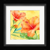 Tropical Paradise Brights II Framed Print