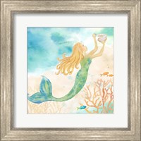 Sea Splash Mermaid I Fine Art Print