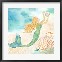 Sea Splash Mermaid I Fine Art Print