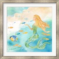 Sea Splash Mermaid II Fine Art Print