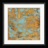 Rustic Elegance Sky Blue Fine Art Print