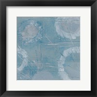 Champagne Burst Blue/Gray Fine Art Print
