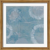 Champagne Burst Blue/Gray Fine Art Print