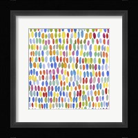 Painters Palette Multi IV Framed Print