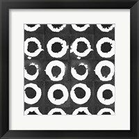 Watermark Black and White I Framed Print