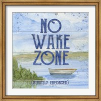 Lake Living II (no wake zone) Fine Art Print