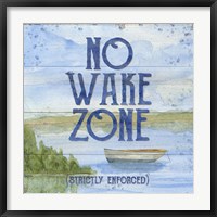 Lake Living II (no wake zone) Fine Art Print
