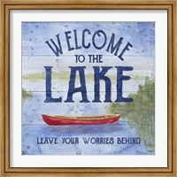 Lake Living III (welcome lake) Fine Art Print