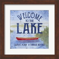 Lake Living III (welcome lake) Fine Art Print