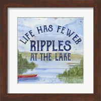 Lake Living IV (ripples) Fine Art Print