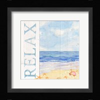 Savor the Sea I Framed Print