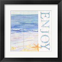Savor the Sea II Framed Print