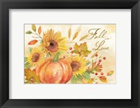 Welcome Fall Landscape -Fall in Love Fine Art Print