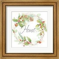 Holiday Wreath Home Fine Art Print