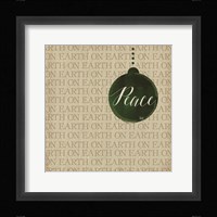 Christmas Ornaments III Framed Print