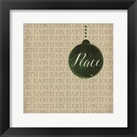 Christmas Ornaments III Framed Print